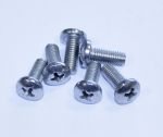 Lucas L942 Rear Light Lens Screws in Stainless Steel With Rubber Washers x 8